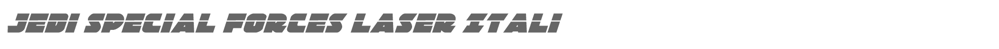 Jedi Special Forces jedisflaserital.ttf font preview