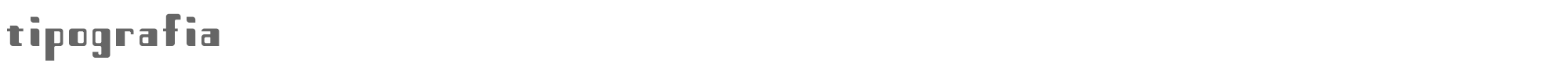 Tipografia tipografia.ttf font preview