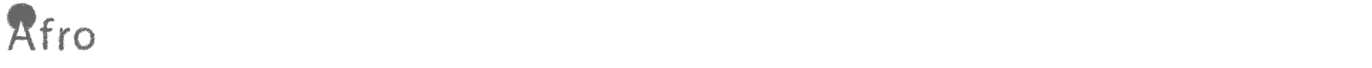 Afro Afro.ttf font preview