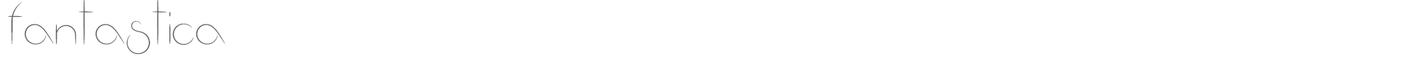 Fantastica Fantastica.otf font preview