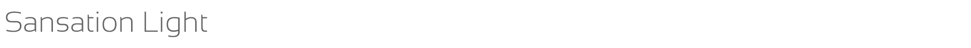 Sansation Sansation_Light.ttf font preview