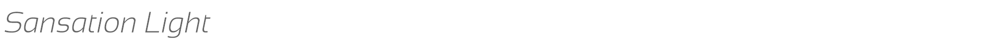 Sansation Sansation_Light_Italic.ttf font preview