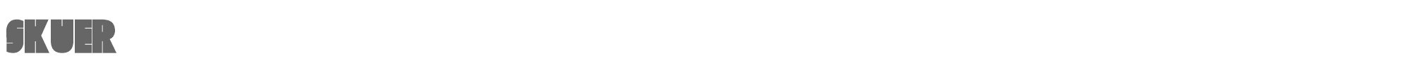 Sample characters Skuer Font
