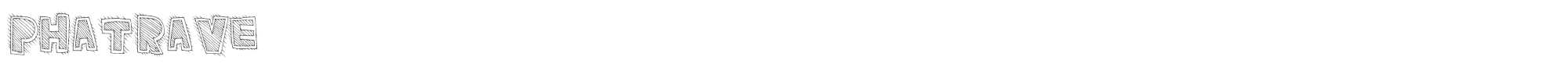 Phat Rave PhatRave.ttf font preview