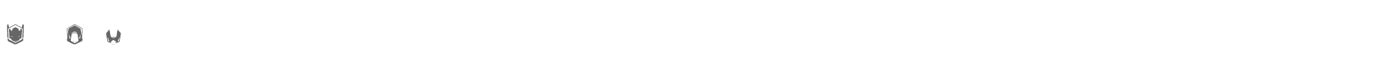 Sample characters NoxOne Font