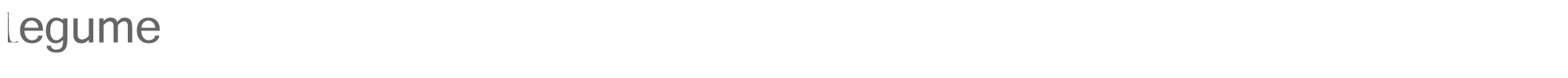 Legume Legume.ttf font preview