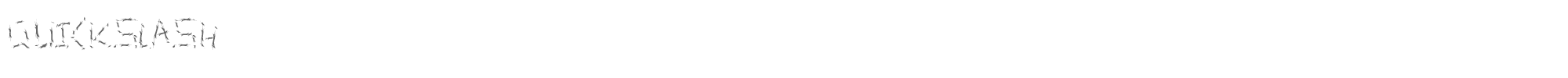 Quick Slash QuickSlash.ttf font preview