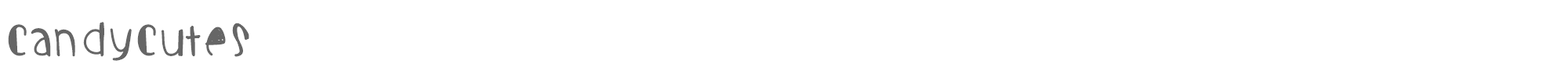 Candy Cutes Candycutes.ttf font preview