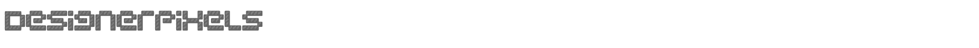 Designer Pixels DesignerPixels.ttf font preview