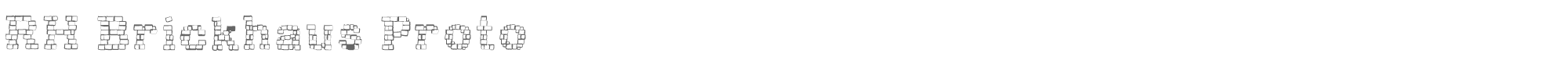 RH Brickhaus Proto RH_Brickhaus_Proto_Plasm.ttf font preview
