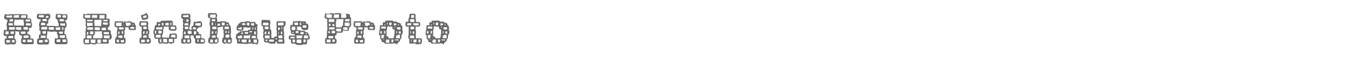 RH Brickhaus Proto RH_Brickhaus_Proto_Zoa.ttf font preview