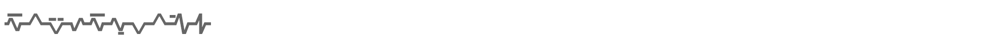 Sample characters Sinescript Font