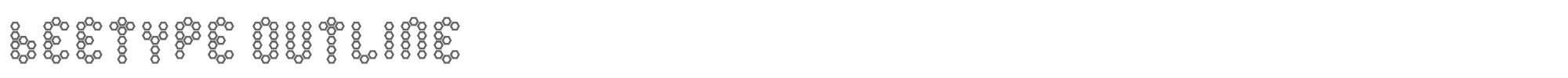 Beetype Beetype-Outline.otf font preview