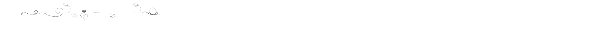 Sample characters Ornamind Font