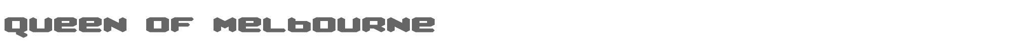 Queen of Melbourne queen_of_melbourne.ttf font preview