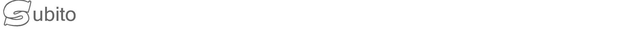 Subito Subito.ttf font preview