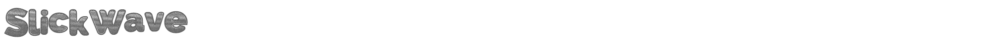 Slick Wave SlickWave.ttf font preview