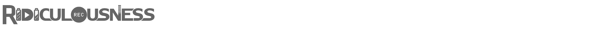 Sample characters Ridiculousness Font