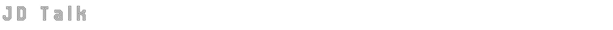 JD Talk jd_talk.ttf font preview