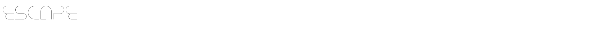Escape Escape.ttf font preview