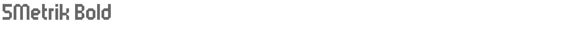 5 metrik 5metrik_bold.ttf font preview