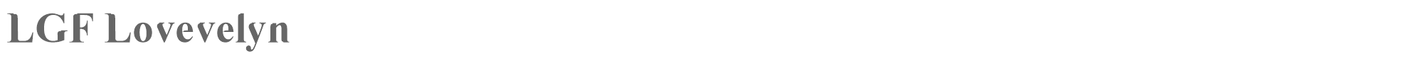 LGF Lovevelyn LGFLovevelyn-Normal.otf font preview