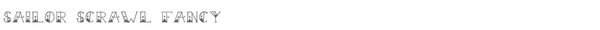Sailor Scrawl Sailor-Scrawl-Fancy.ttf font preview
