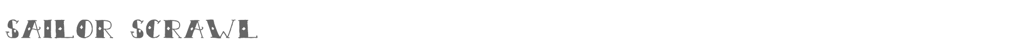 Sailor Scrawl Sailor-Scrawl.ttf font preview