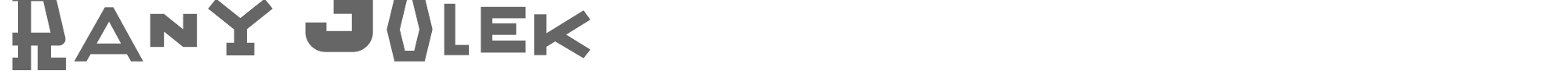 Rany Julek RanyJulek.otf font preview