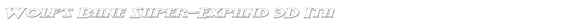 Wolf's Bane Super-Expanded wolfsbane2superexp3dital.ttf font preview