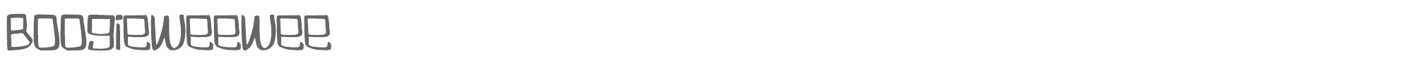 Boogieweewee Boogieweewee.ttf font preview