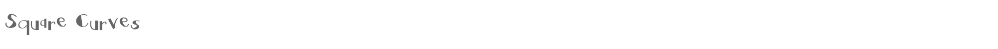 Square Curves Square_Curves.ttf font preview