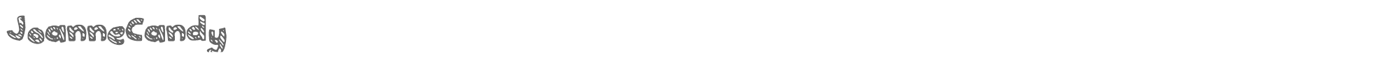 Joanne Candy JoanneCandy.otf font preview