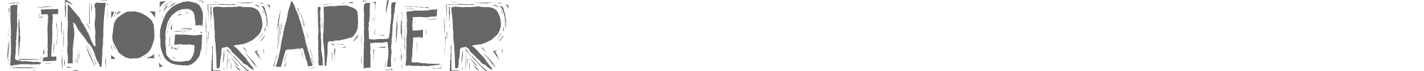 Linographer Linographer.ttf font preview