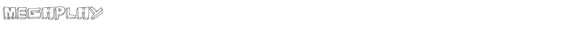 Mega Play MegaPlay.ttf font preview
