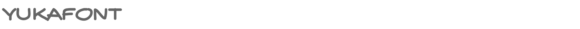 Yukafont YUKAFONTSMILE.otf font preview