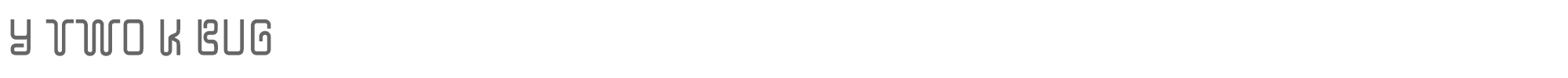 Y2K Bug y2kbug.ttf font preview