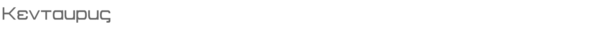 Kentaurus Kentaurus.otf font preview