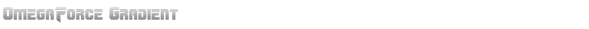 OmegaForce omegaforcegrad1_2.ttf font preview