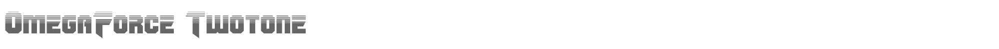 OmegaForce omegaforcetwo1_2.ttf font preview