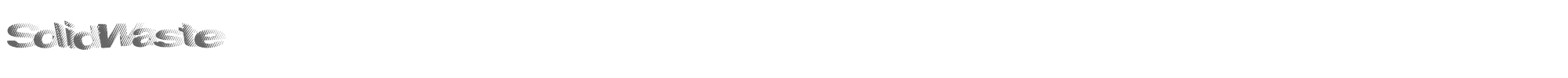 Solid Waste SolidWaste.ttf font preview