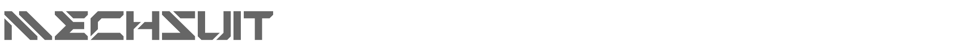 Sample characters Mechsuit Font