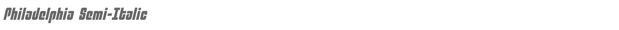 Philadelphia philadelphiasemital.ttf font preview