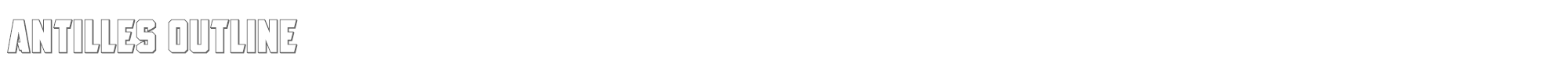 Antilles antillesout.ttf font preview