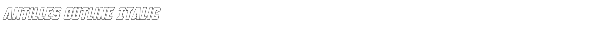 Antilles antillesoutital.ttf font preview