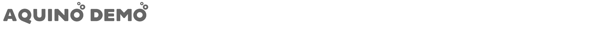 Sample characters Aquino Font