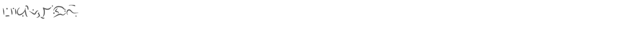 Sample characters Elvish Font