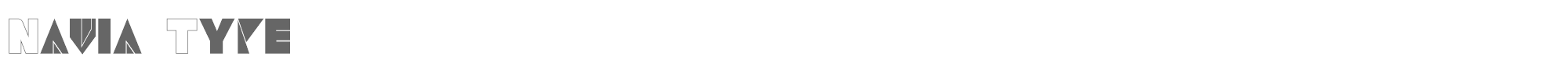 Navia Type Navia.ttf font preview