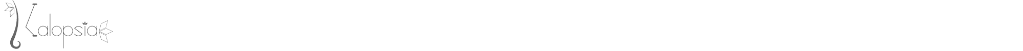 Sample characters Kalopsia Font