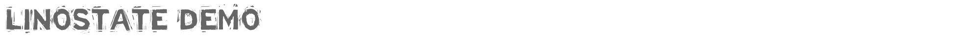 Linostate LinostateDemo-Bold.ttf font preview